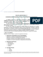 Guía #1 Consideraciones Generales