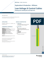 Low Voltage & Control Cables: Exploration & Production - Offshore