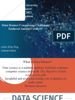 Role of Data Science in Covid-19