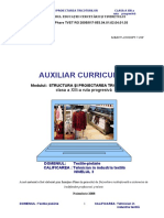 Auxiliar - Structura Si Proiectarea Tricoturilor