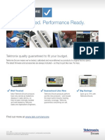 Factory Certified. Performance Ready.: Tektronix Quality Guaranteed To Fit Your Budget