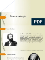 Fenomenología de Edmund Husserl