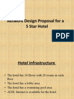 Network Design Proposal For A 5 Star Hotel