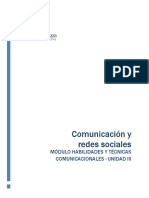 Documento - Comunicación y Redes Sociales