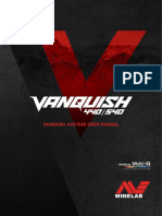 Vanquish 440 & 540 User Manual