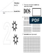 Guía de Trabajo N°2 Grafia Numérica (1ro Basico