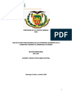 Guía de aprendizaje autónomo de Gestión Empresarial