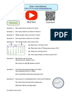 Corbett Maths - Time: Calculations