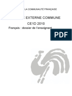 Evaluation Certificative - CE1D - 2010 - FranA Ais - Dossier de L Enseignant (Ressource 7159)