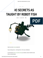 Magic Secrets As Taught by Robot Fish - Rune Soup