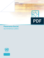 Cepal, Panorama Social Da América Latina - PT