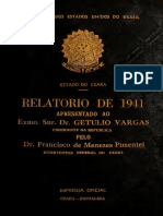 Relatório Do Estado Do Ceará - 1941