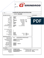 Paperless Release Notification: Status