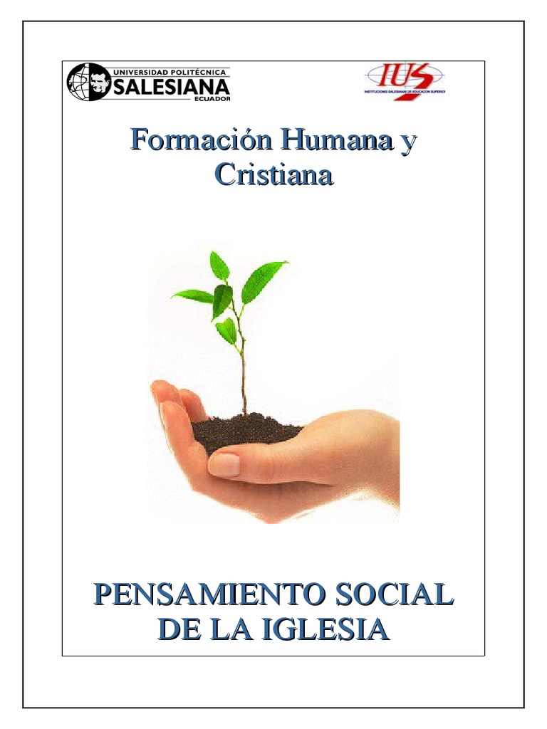 Pensamiento Social de la Iglesia Católica | PDF | Doctrina social ...