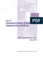 AAMC, 1999, Contemporary Issues in Medicine - Communication in Medicine (report).pdf