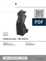 2400W Shredder PMH 2400 A1