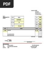 Commercial Invoice: Antharyami Logis Cs (PTY) LTD South Africa 24 Jan 20 GV122795/2020/002