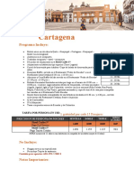 Programa Cartagena 04 Noches Hotel Caribe Febrero - Marzo 2020