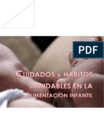 Manual Cuidados y Habitos Saludables en La Alimentacion Infantil PDF