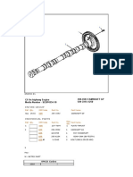 Camshaft: C9 On-Highway Engine Media Number - SEBP4354-18 S/N C9S1-1250