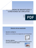 UD3-MEDIDAS MAGNITUDES ELÉCTRICAS