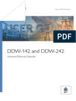 DDW-142 and DDW-242: Industrial Ethernet Extender