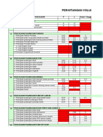 Format Excel Volume Rab