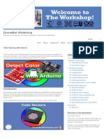 Arduino Color Sensing