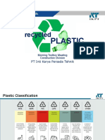 Recycled Plastic Classification