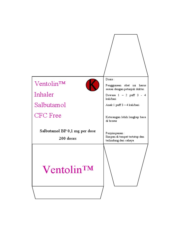 Dosis dan Penggunaan Ventolin Inhaler | PDF