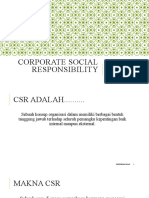 Corporate Social Responsibility: Minggu 8 Oleh: Emi Kusmaeni