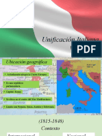 Unificación Alemana e Italiana