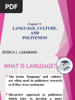 CHAPTER 9-Language, Culture and Politeness