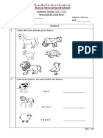 Farm animals worksheet