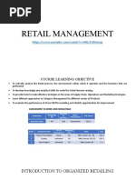 RETATIL MANAGEMENT - Master