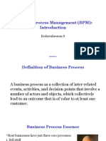 Business Process Management (BPM): Introduction