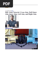 SQL Joins Tutorial: Cross Join, Full Outer Join, Inner Join, Left Join, and Right Join
