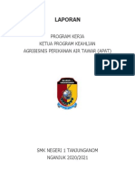 Program Kerja Kompetensi Keahlian Agribisnis Perikanan Air Tawar