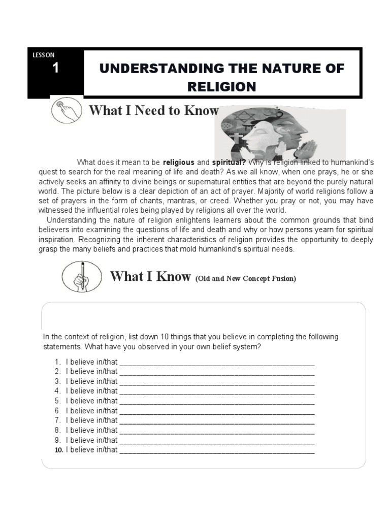 Understanding Belief Systems and Religion | PDF | Monotheism | Jews