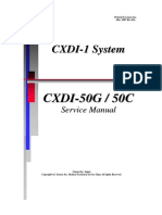 Canon CXDI-50 X-Ray - Service Manual (2007)