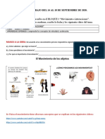 Ficha de Trabajo Del 14 Al 18 de Septiembre de 2020