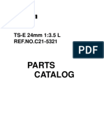 Parts Catalog: TS-E 24mm 1:3.5 L REF - NO.C21-5321