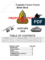 Maneuver Captains Career Course Battle Book