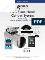 AVC Fume Hood Control System Product Sheet - 0216 PDF