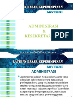 Administrasi Dan Kesekretariatan OSIS