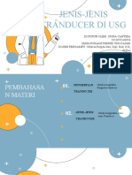 JENIS TRANSDUCER DI USG