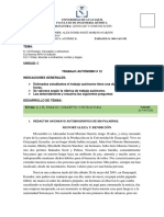 Trabajo Autonomo #12 Duración 2 Horas