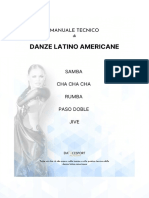 Estratto Manuale Tecnico Danze Latino Americane