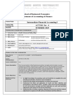 Act 310 Course Outline Summer19