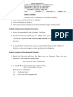 SESSIONAL EXAM-II (2018-19) Subject Code: Ree-409: Section A:-Attempt All Questions (4 1marks)